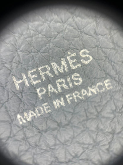 Hermès so Kelly 22 Bleu Lin togo leather palladium hardware