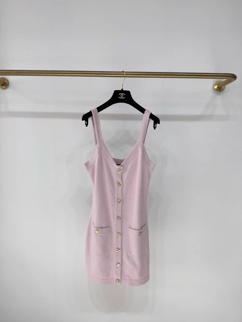 Chanel 22B Pink Dress