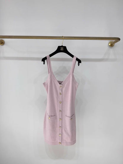 Chanel 22B Pink Dress