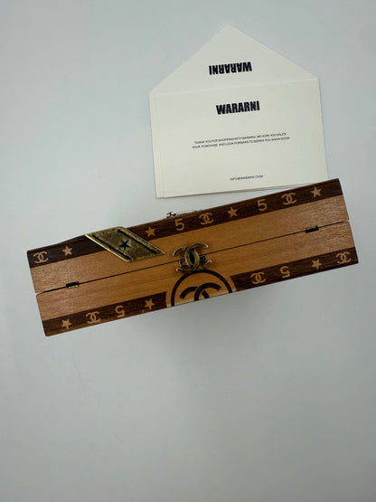 Chanel 2017 Havana By The Night Coco Cuban Cigar Box Minaudière