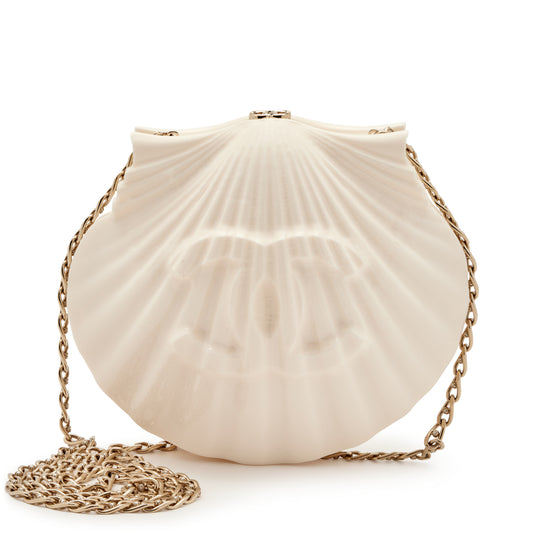 Chanel 2019 Shell Minaudière Clutch Bag