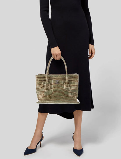 Chanel Alligator Cerf Tote