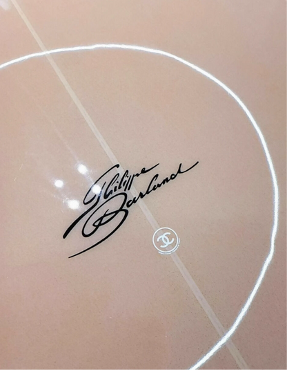 Rare Chanel surfboard in nude pink