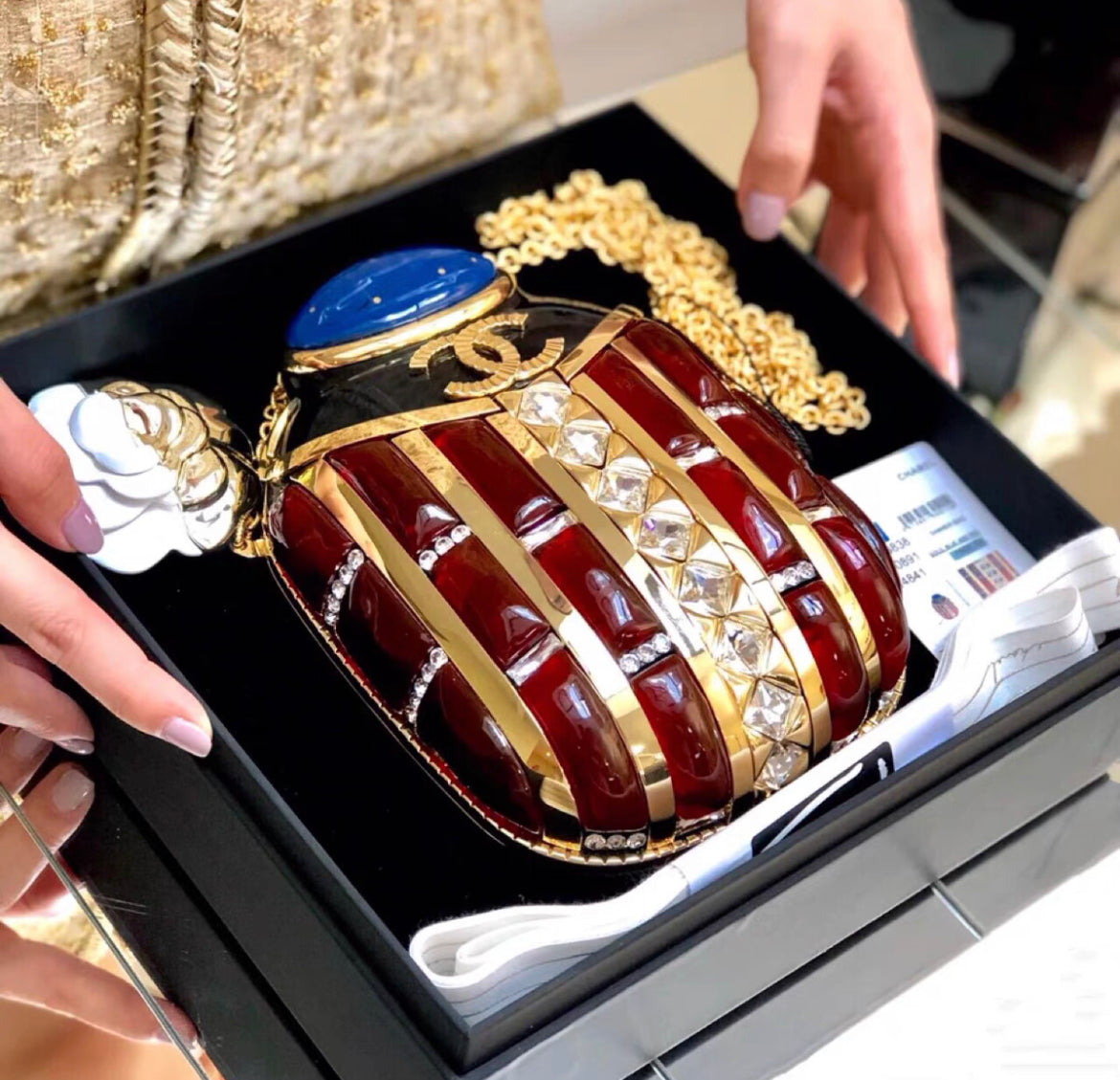 Chanel Scarab Minaudière Pre-Fall Métiers d’Art 2019