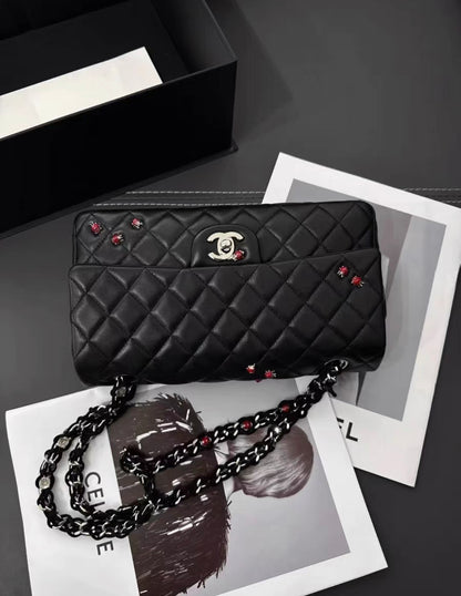 Chanel Classic Medium Lady Bug Flap Bag