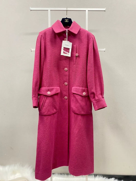 Chanel 20C rose coat