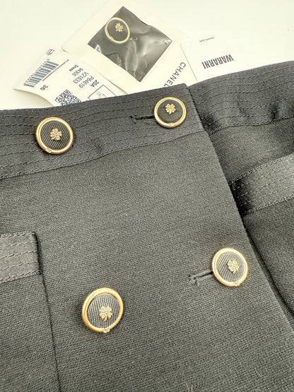 CHANEL 20A Black Dress - size 36