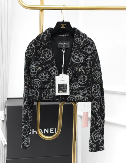 Chanel 22P black jacket size 34