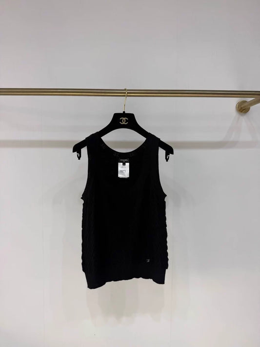 Chanel 23A black top