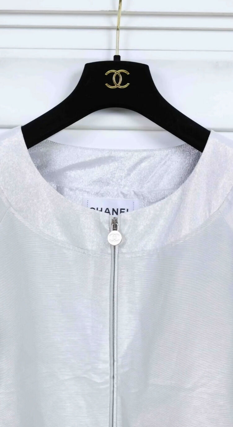 Chanel 2017 Silver Jacket