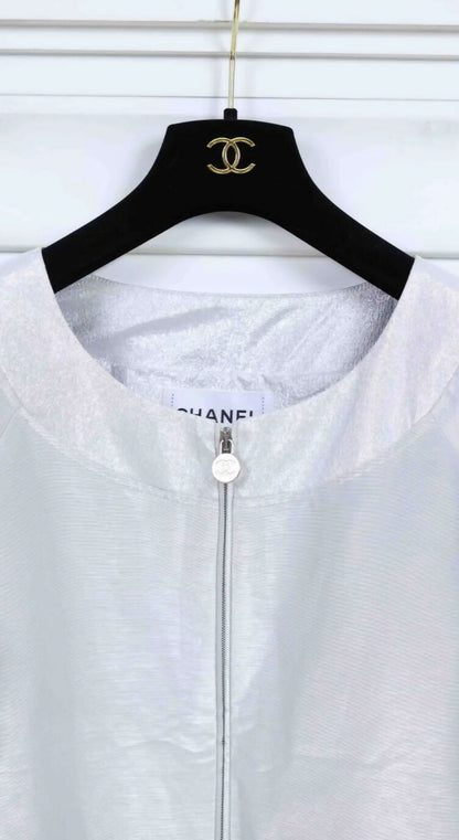 Chanel 2017 Silver Jacket