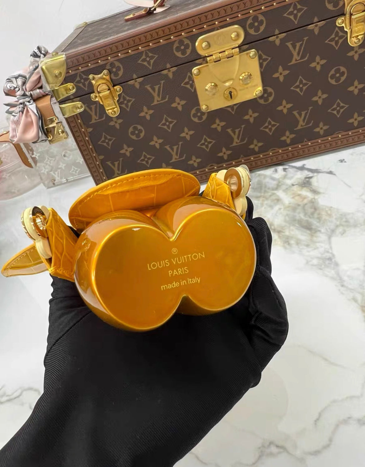 Louis Vuitton Vivienne Exotic Gold