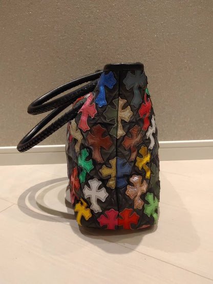 Chrome Hearts Colorful Leather tote bag