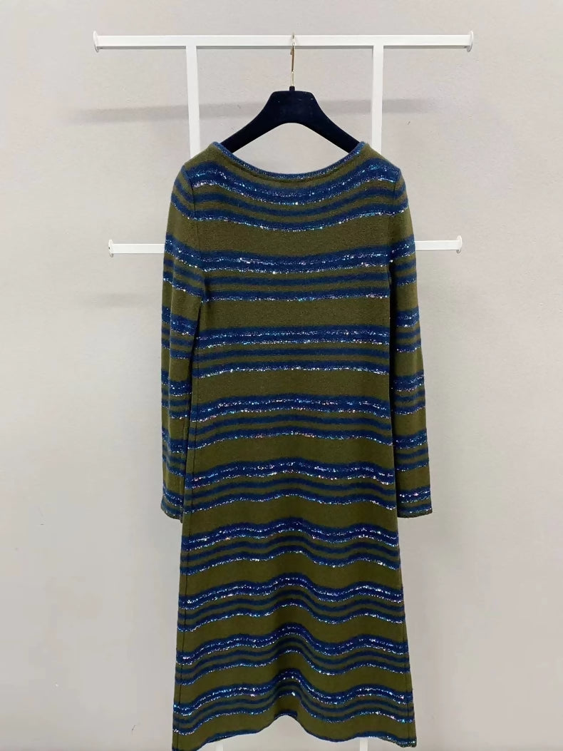 Chanel 20S wool dress