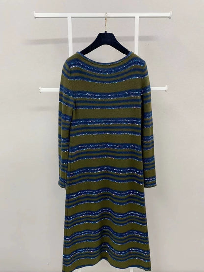 Chanel 20S wool dress