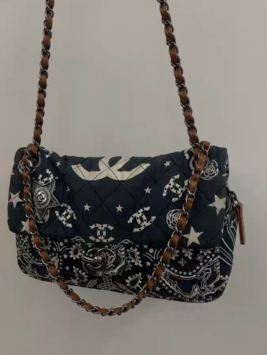 Chanel Paris Dallas bandana flap bag, 2013