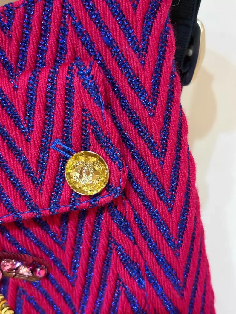 Chanel 21B Ski Collection Tweed jumpsuit
