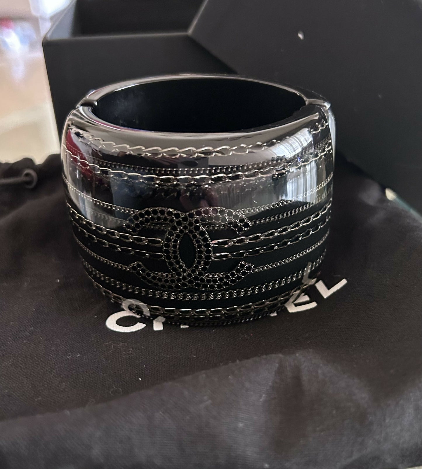 Chanel cuff vintage bracelet