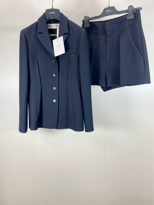Dior Silk & Wool Slim Fit Suit &  Shorts Set