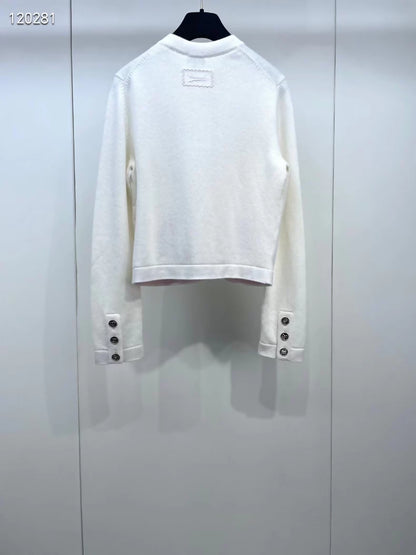 Chanel 25B ecru Cardigan