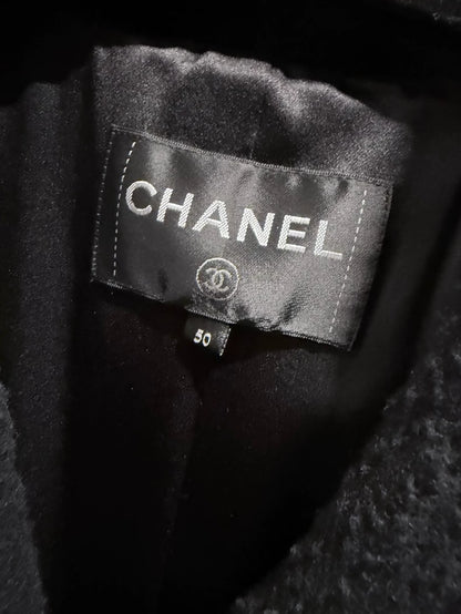 Chanel 20A black coat
