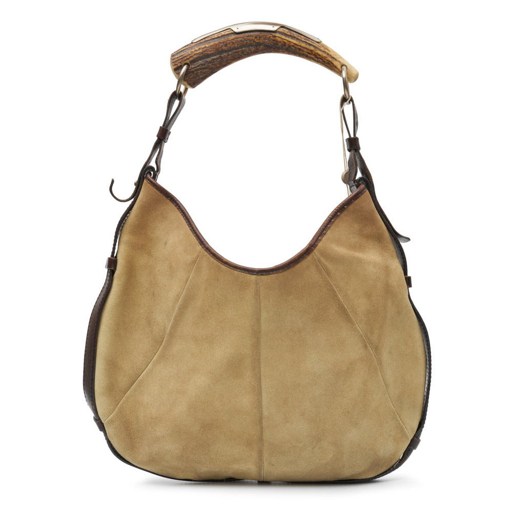 Yves Saint Laurent Suede Mombasa Bag