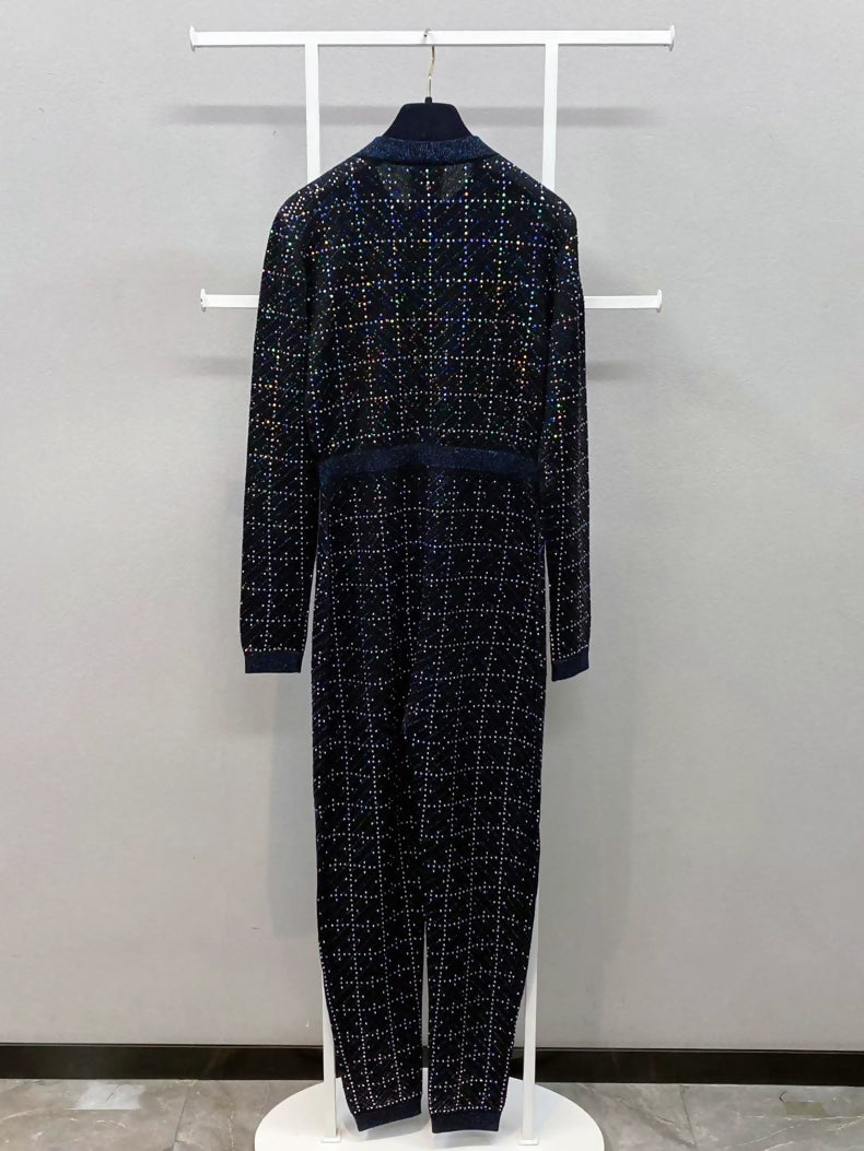 Chanel 21K black jumpsuit