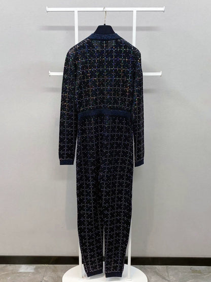 Chanel 21K black jumpsuit