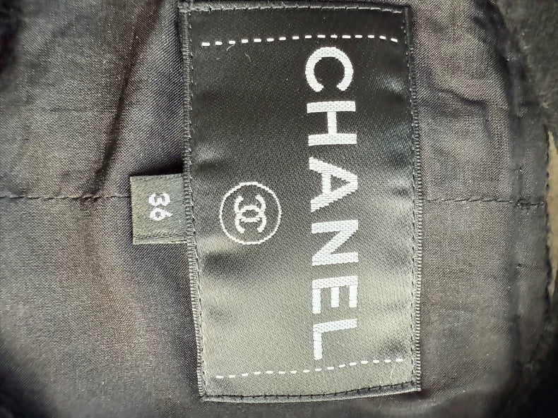 Chanel 2016 black tweed jacket