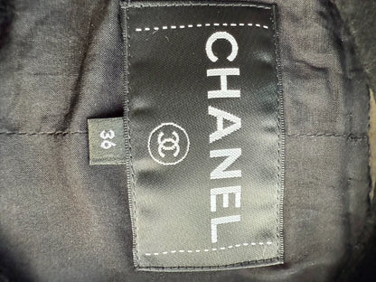 Chanel 2016 black tweed jacket