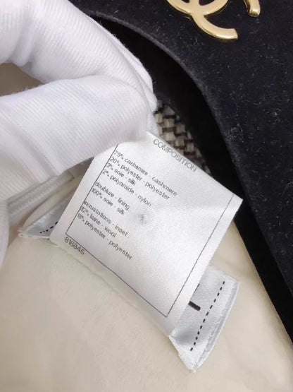 Chanel 15A off-white camellia dress