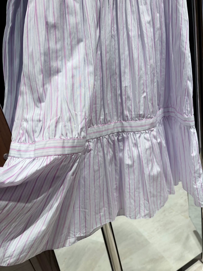 Chanel 25P purple dress