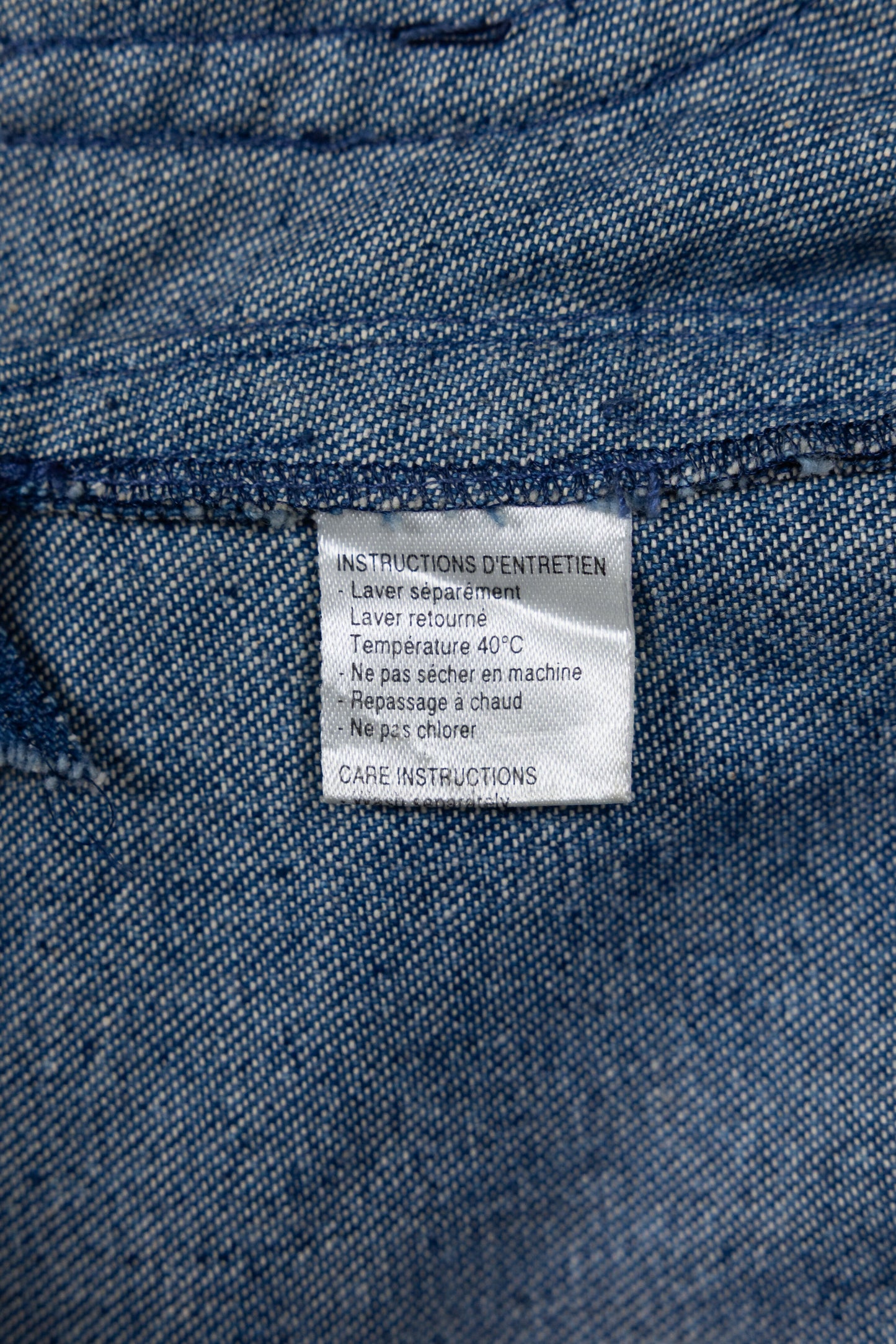 Chanel 1993 Fall/Winter Vintage Braided Logo Overalls