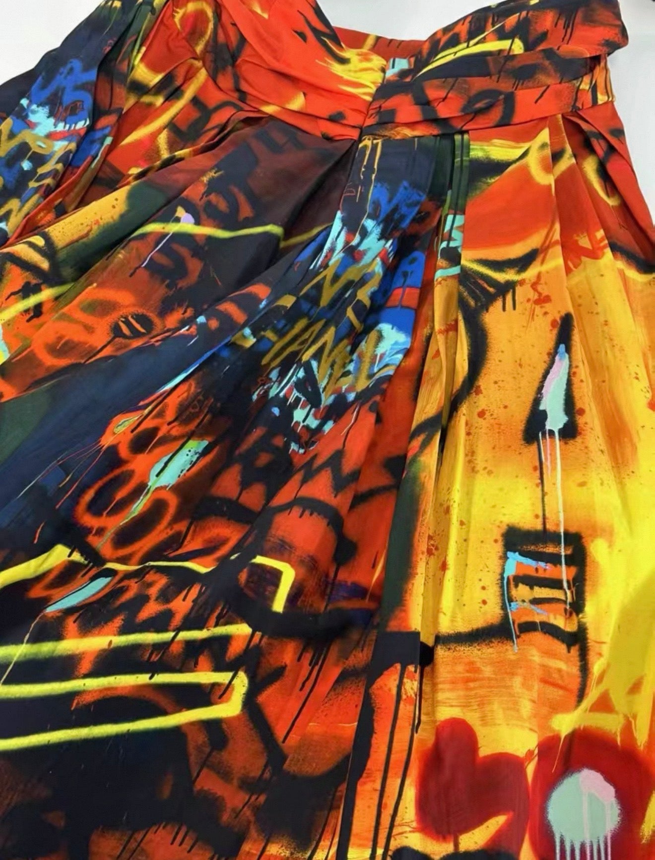 Chanel 19A Graffiti Skirt