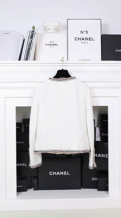 Chanel 20C white Tweed Jacket