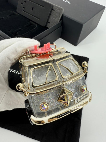 Chanel 24C Pink Mini bus Van Hollywood Minaudiere Mini Bag handbag Collectible