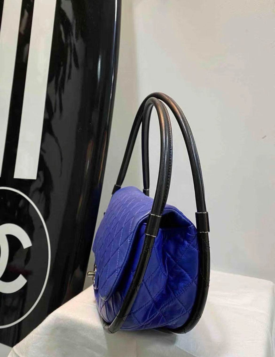 Chanel SS13 Hula Hoop Bag Blue – Wararni.com