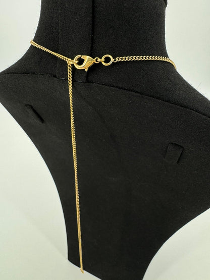 Chanel 10A Double C Acrylic Porcelain shanghai Doll Necklace