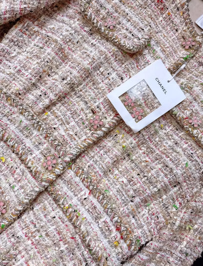 Chanel 19S Multicolor Tweed Dress very rare