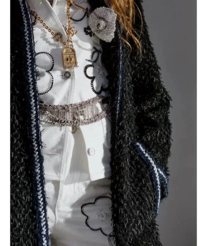 Chanel 22A White Denim Jacket