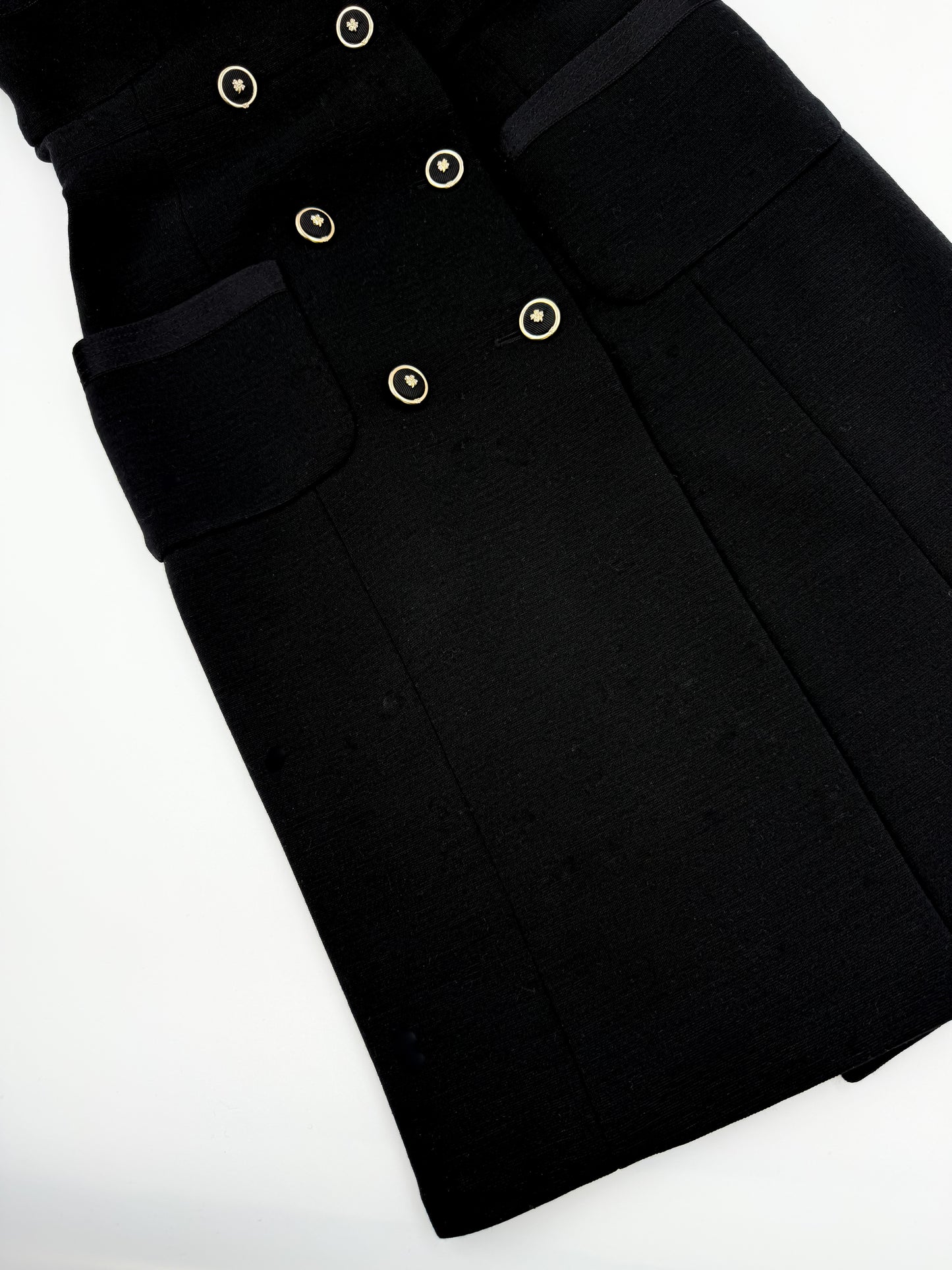 CHANEL 20A Black Dress - size 36