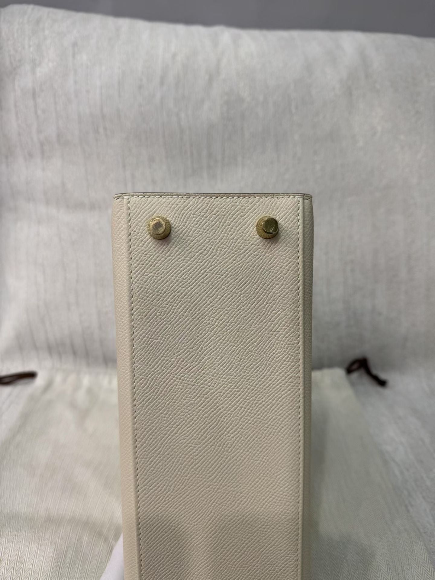 Hermes Kelly 25 Crai Epsome leather gold hardware
