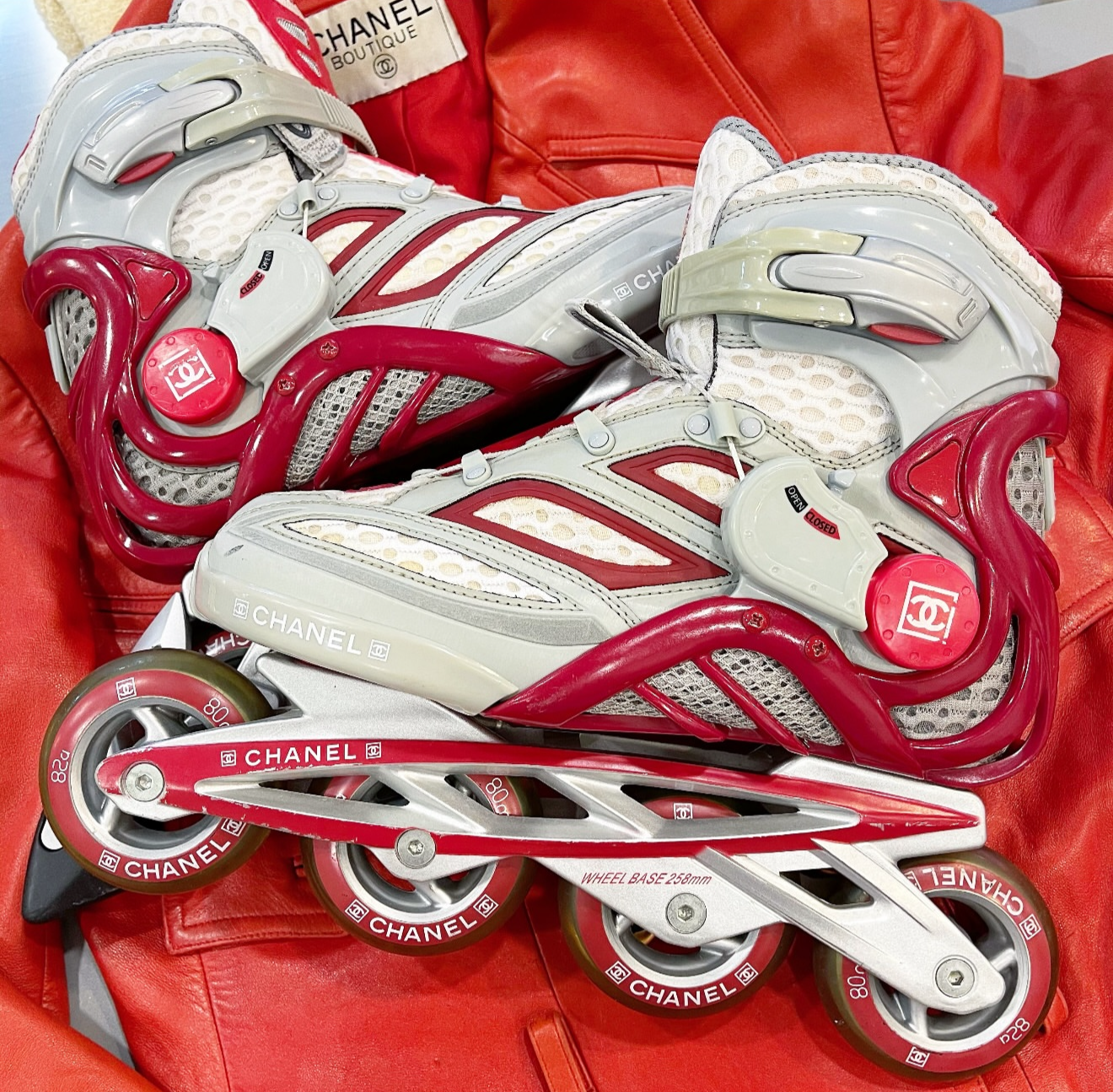 Rare Chanel Roller Skates size 38