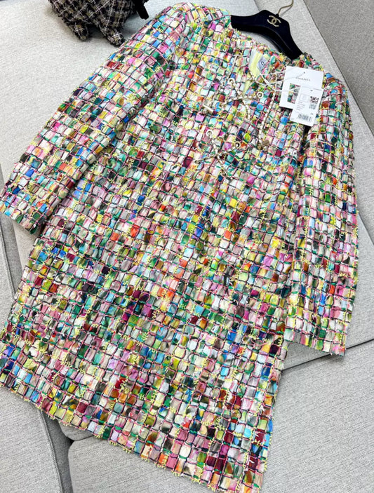 Chanel 21P Multicolor dress size 38