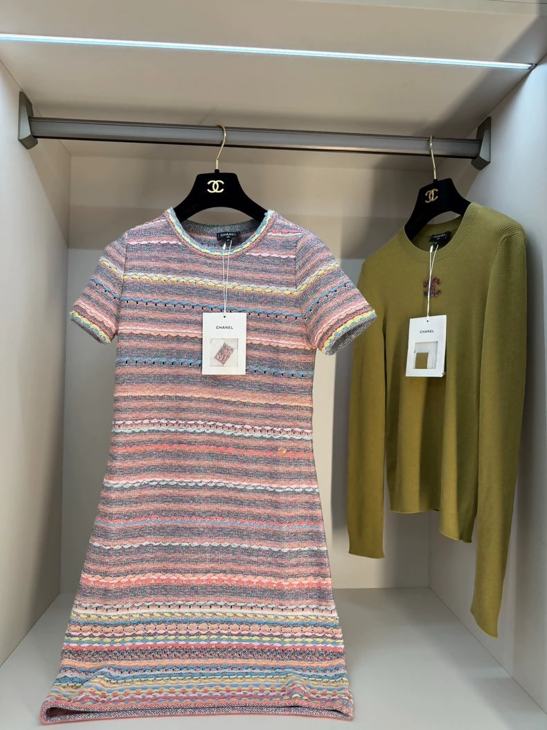 Chanel 18P tweed dress