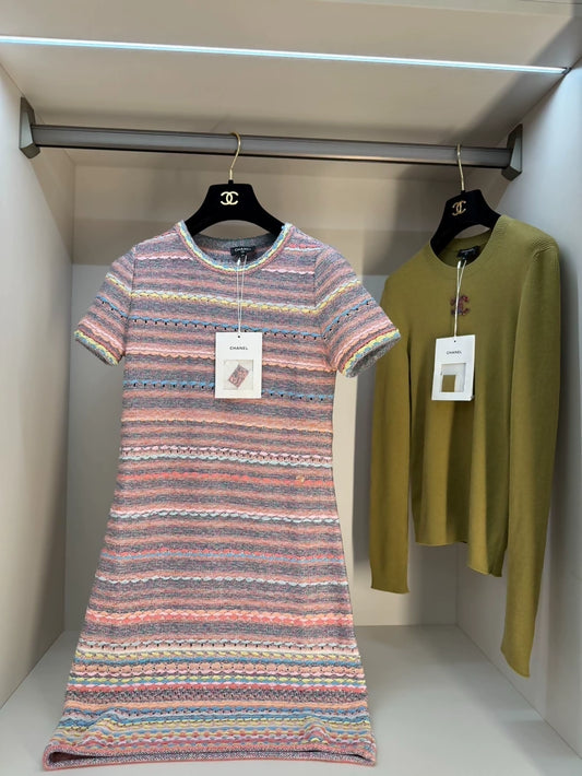Chanel 18P tweed dress