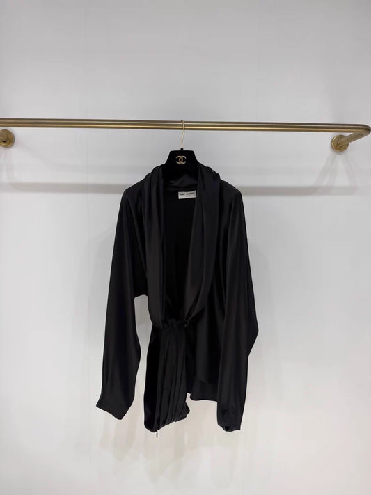 Saint Laurent Silk Satin Shirt