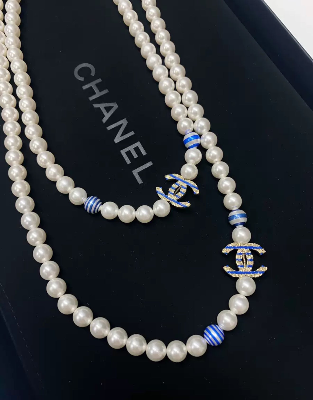 Chanel 19C Pearl Necklace