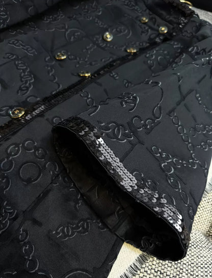 Chanel 22S black jacket