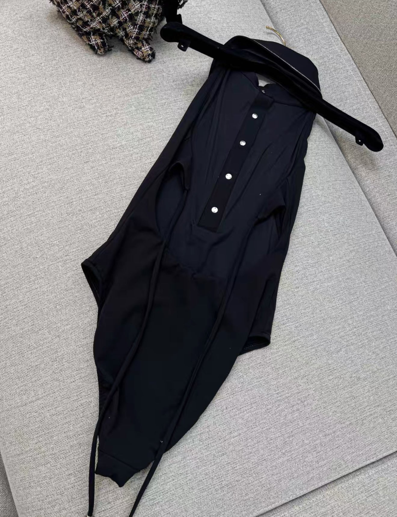 Chanel 23C black swimsuit